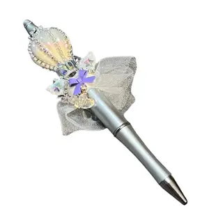 Fancy Beaded Pen With Balloon Topper
