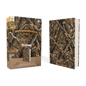 NIV, Outdoorsman Bible, Red Letter Edition, Comfort Print: The Field-Ready Cover Blends In but the Words Stand Out with Comfort Print® Deer Camp Lodge
