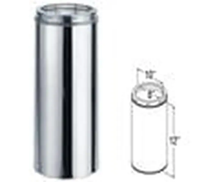 Dura-Vent 9603 8'' x 12'' DuraTech Stainless Steel Chimney Pipe
