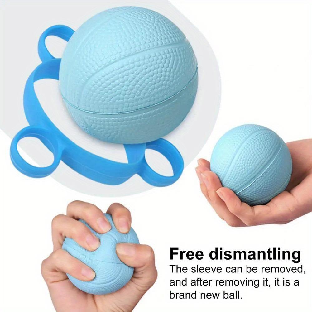 2pcs Finger Grip Ball, Hand Relax Grip Strengthener, Used for Five Finger Strength Training, Hand Muscle Relaxation and Rehabilitation