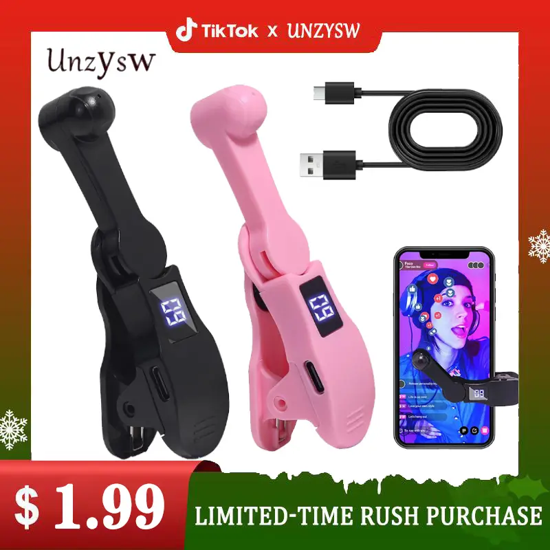 Smartphone Auto Tapper, Mobile Screen Tapper for Android iOS Apps, Quick Tap Simulation Finger Continuous Tap for Games, Mobile Auto Tapper for Live L