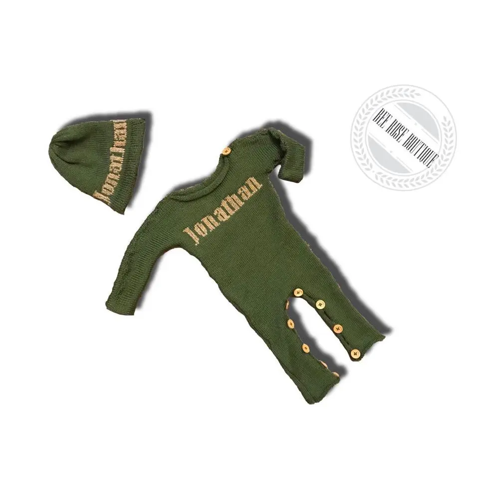 Custom Jumper & Hat Set - Long Sleeved