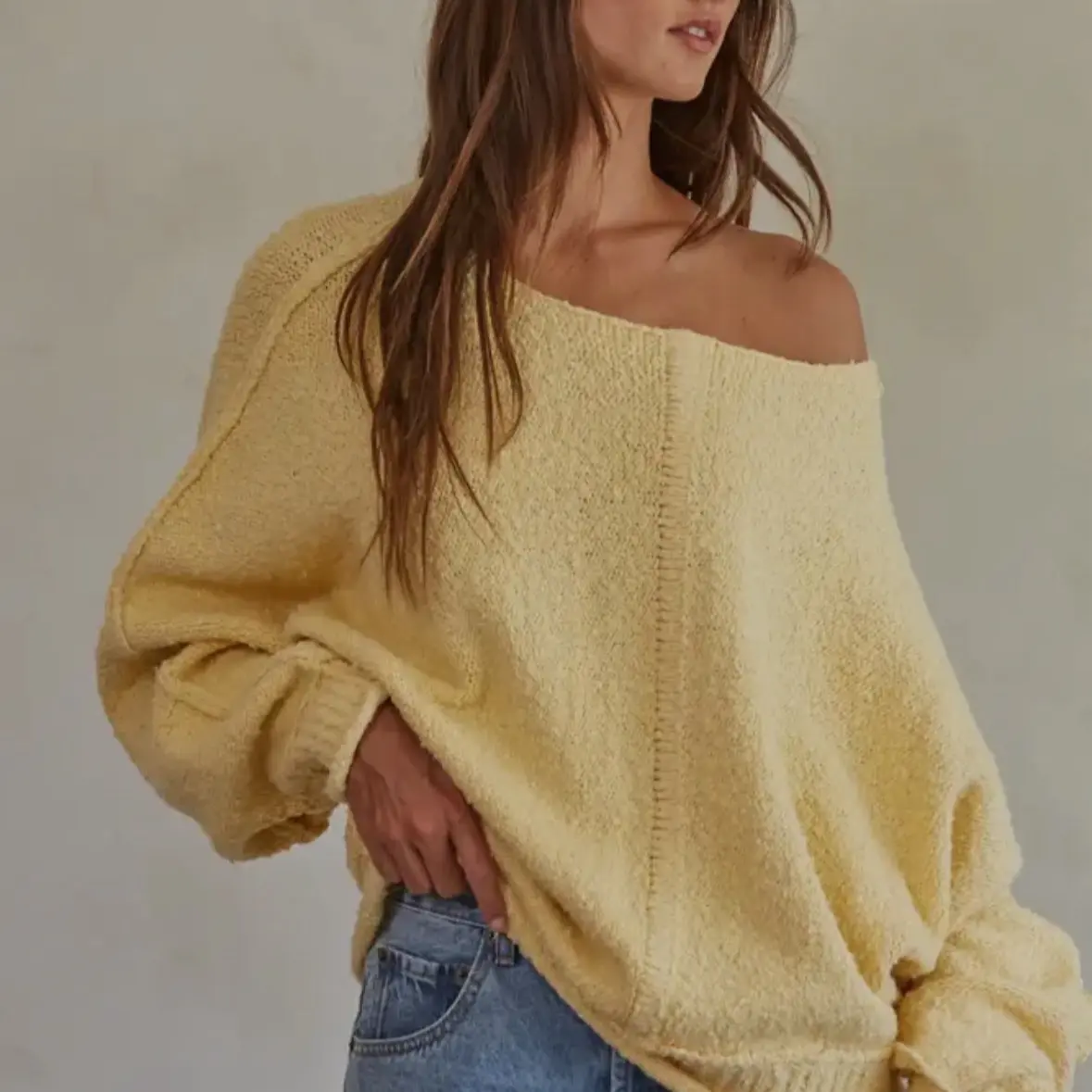 Women's Knot Sweater - 97% Cotton