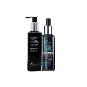 Truss Night Spa Serum - Overnight Hair Treatment Bundle with Professional Amino