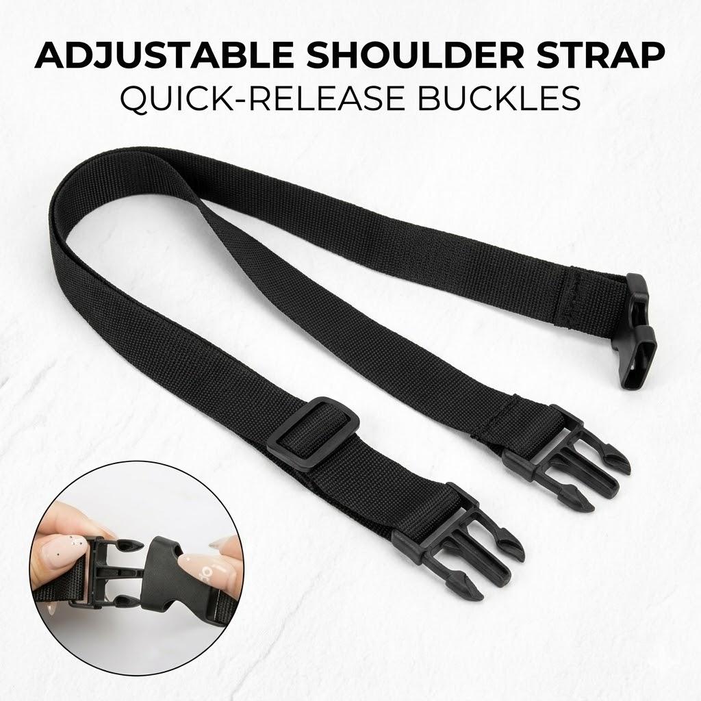 Portable Folding Camping Chair, Multi-Functional Outdoor Stool for Camping & Fishing, Compact Foldable Mini Bench Seat, Lightweight Travel Stool