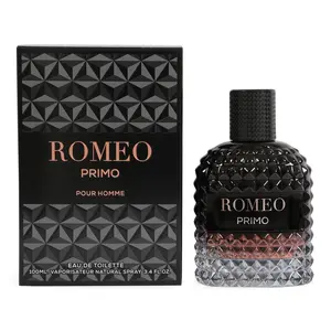 Romeo Primo Spray Cologne Eau de Toilette for Men 100ml/3.4fl.oz. - Men's Fragrance