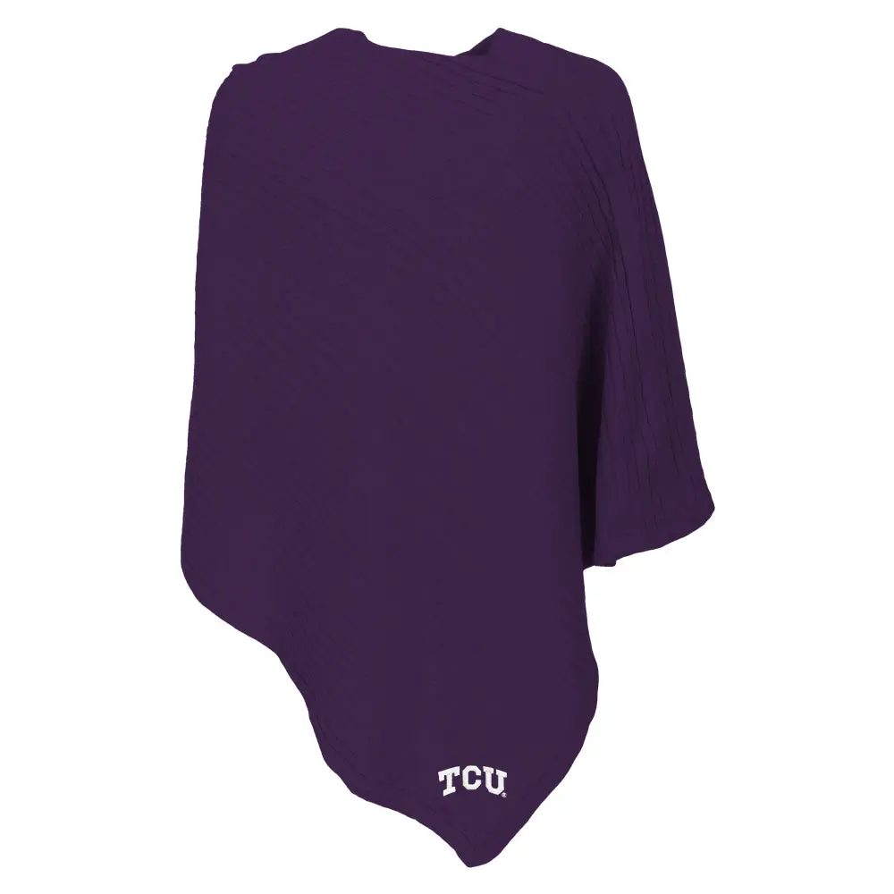 TCU Horned Frogs Poncho | Purple
