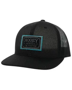 Hooey Men's Doc Logo Patch Trucker Cap - 2202T-Bk