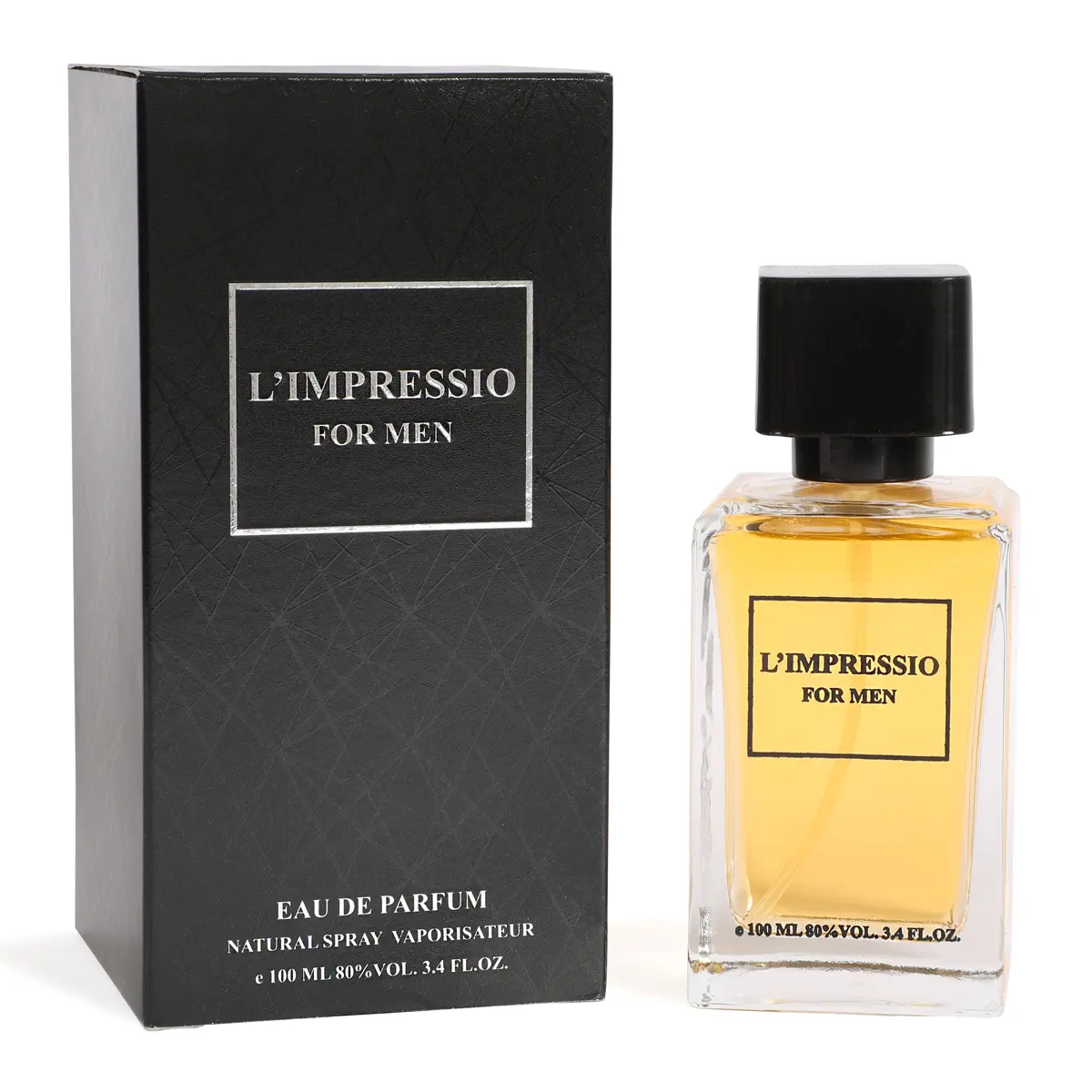 L' Impressio for Men Eau de Parfum Natural Spray Cologne 100ml/3.4fl.oz. - Men's Fragrance