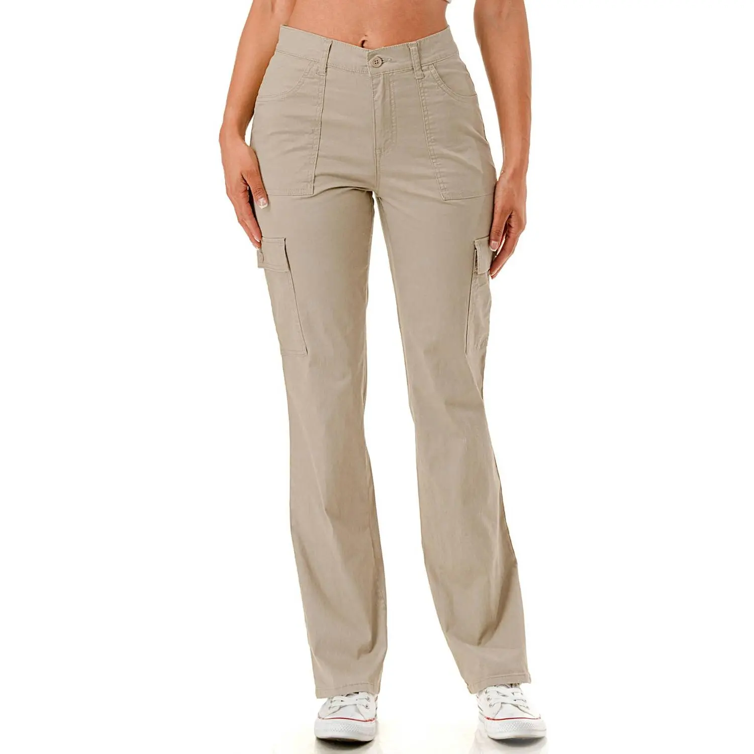 Adjustable Waist Cargo Pants