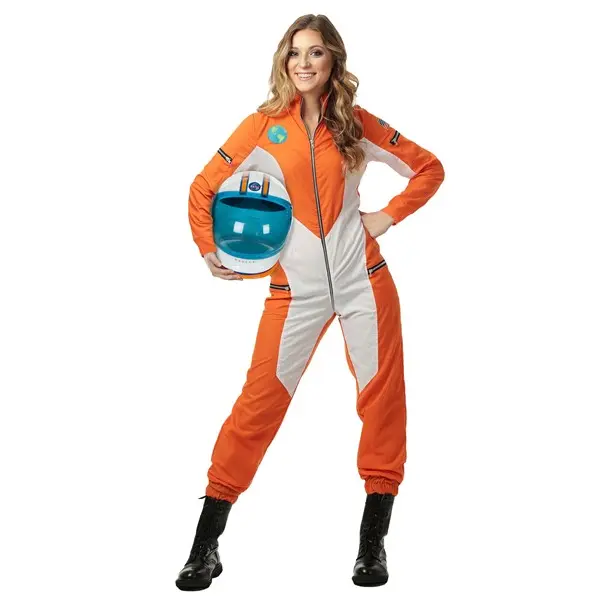 Women's Astronaut Jumpsuit Costume