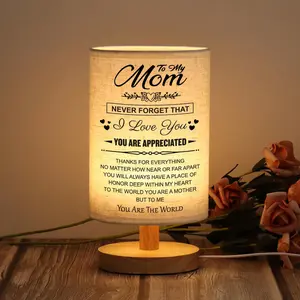 Mothers Day Birthday Gifts for mom from Daughter Son-Table Lamp Mom Gifts from Daughters Son for Mother Night Light Anniversary Birthday Present for Mom