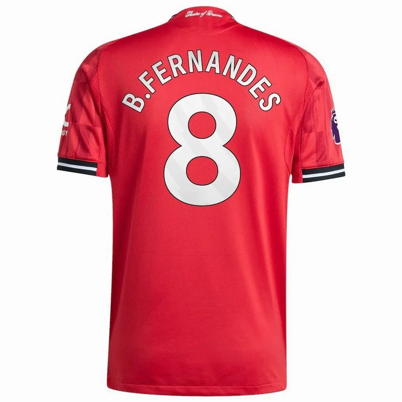Unisex Soccer Shirt Bruno 2025/26 Home Stadium Replica Jersey - Red Manu
