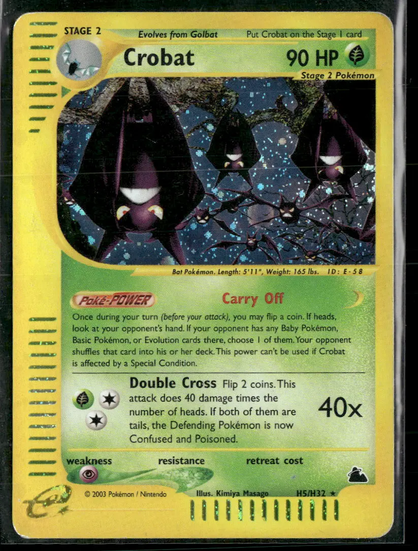 Skyridge Crobat (H5) #H05/H32