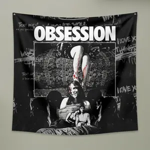 Obsession 2026 Movie Tapestry, Wall Decor, Vintage Art Poster