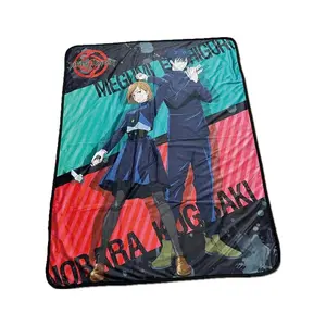 Jujutsu Kaisen - Megumi Fushiguro & Nobara Kugisaki Sublimation Throw Blanket