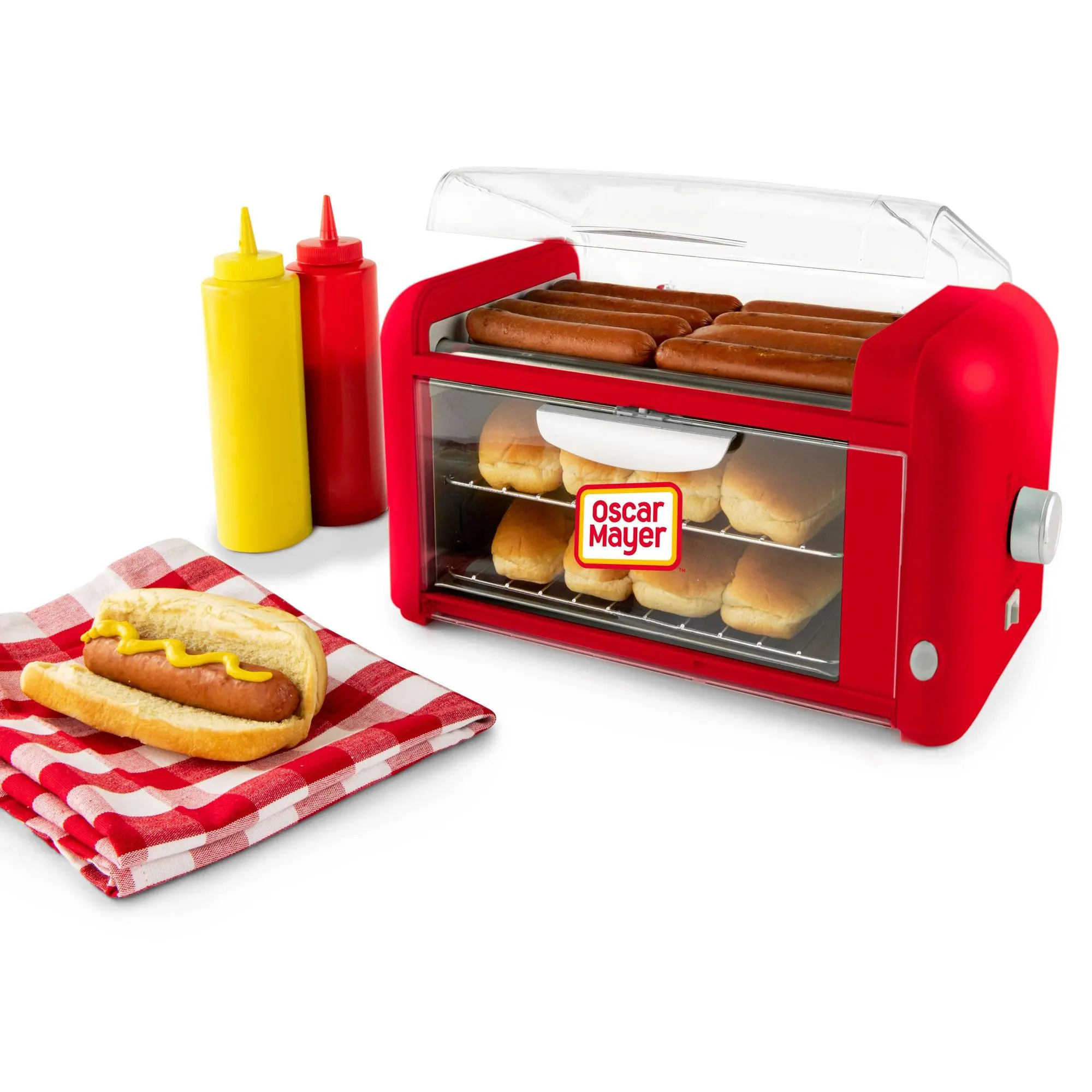 Nostalgia Oscar Mayer Hot Dog Roller & Bun Warm er Nostalgia Oscar Mayer Hot Dog Roller & Bun Warm er