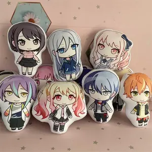 40cm Project Sekai Plush Pillow Toys Cute Soft Stuffed Anime Cushion Pjsk Dolls For Kid Birthday Christmas Gift