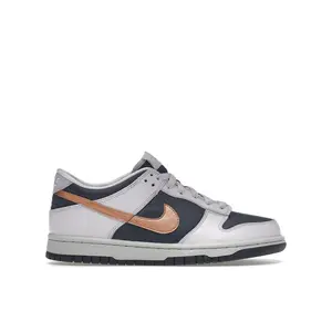 Nike Kid's Dunk Low SE Copper Swoosh, from StockX