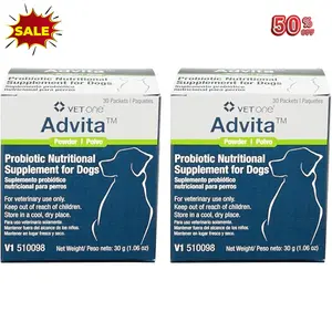 VetOne Advita Probiotic Nutritional Supplement for Dogs 2pack - 60ct B0779S44SS
