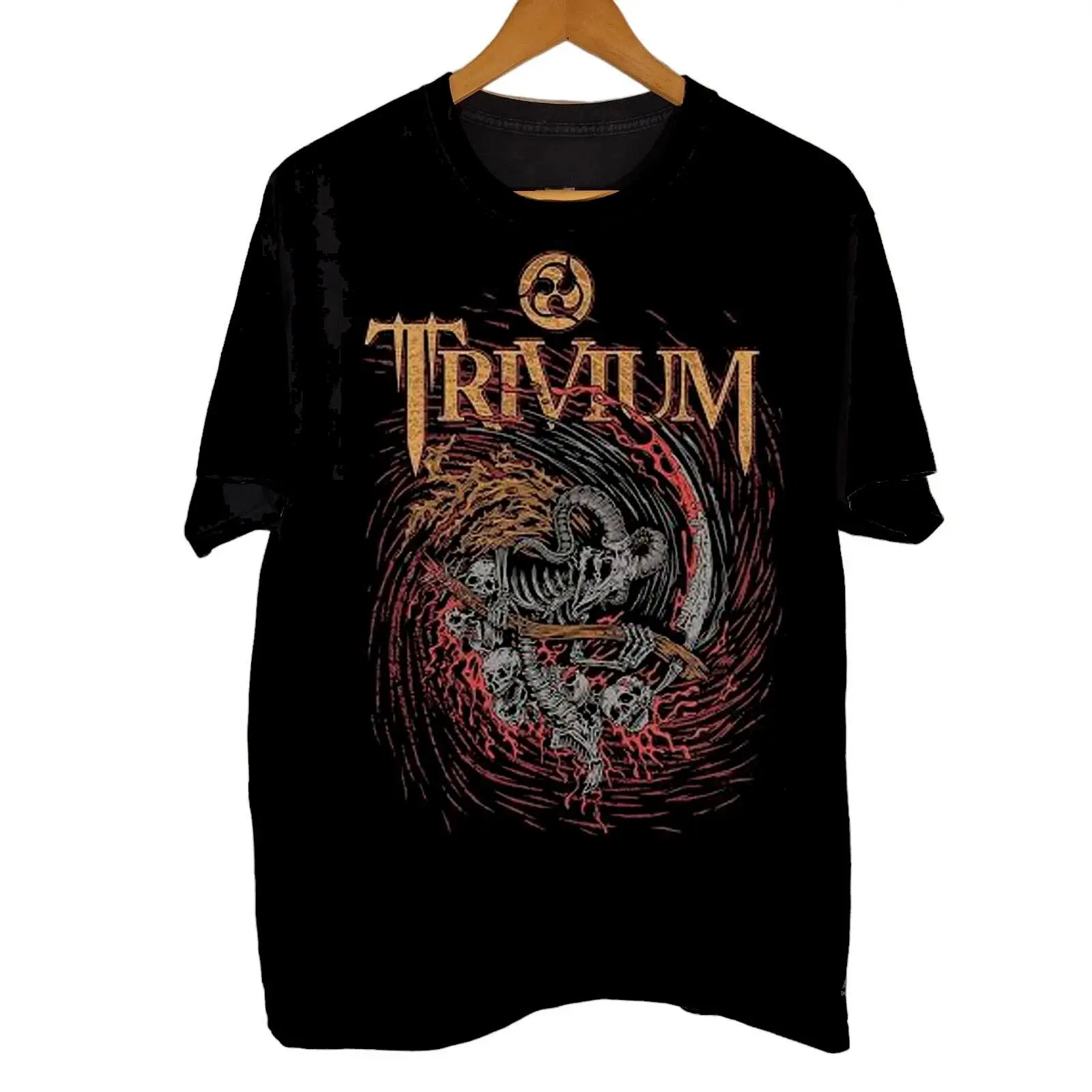 Trivium Shirt Vintage Heavy Metal Band Unisex Cotton Tee