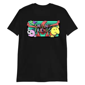 Smiling Friends Season 2 Comedy Funny Adult Cartoon Show T-Shirt