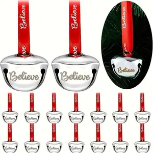 10pcs Metal Hanging Mini Bells with Ribbon, Perfect for Mother’s Day, Easter & Wedding Decor, Ideal for Party & Home Celebrations