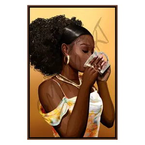 Silk Spring Smard Black Wall Art Print/ Canvas for Home /Office Decor - Smard Black Wall Art Print/ Canvas for Home /Office Decor