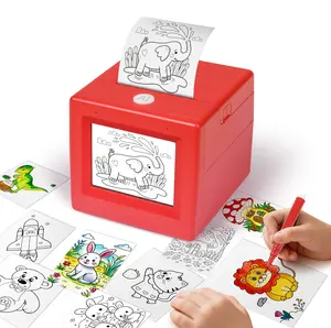 AI Voice Smart Sticker Machine - Portable Inkless Printer for Creative Minds | Transforming Voice to Art & Drawing Illustrations | Ultimate Tool for Sketching, Journaling & Imaginative Expression