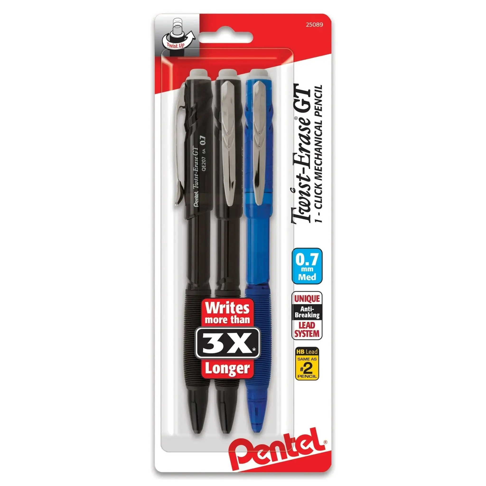 Twist-Erase® GT Mechanical Pencil - 3-pack Twist-Erase® GT Mechanical Pencil - 3-pack