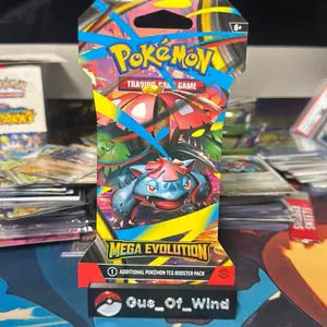 Pokemon TCG: Mega Evolution Sleeved Booster Pack - 10 Cards
