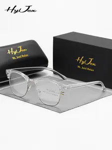 Unisex Simple Style Plain Color Eyeglasses, High Quality Eyewear, Casual Trendy Lightweight Eyeglasses for Work & Reading, Fashion Accessories for Daily Life