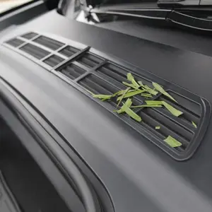 Air Intake Protective Cover for Tesla Model Y 2022 2023 2024 Air Vent Cover Air Intake Vent Grille Cover (Black)