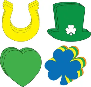 SHAPES ETC. Large Cut-Out Set - Irish Charm