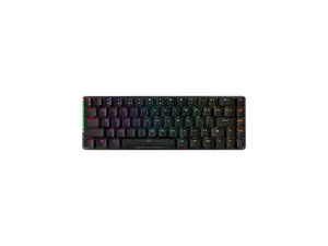 ASUS ROG Falchion NX 65% Wireless RGB Gaming Mechanical Keyboard | ROG NX Brown Tactile Switches, PBT Doubleshot Keycaps, Wired / 2.4G Hz, Touch Panel, Keyboard Cover Case, Macro Support
