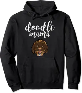 Goldendoodle Cute Doodle Mama Dog Face Gift Pullover Hoodie - 85B08PQ2DZ4G