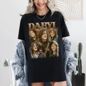 Daryl Dixon The Walking Dead Unisex T Shirt Gift for Men and Women