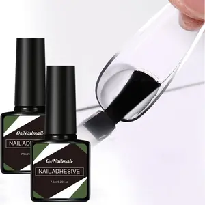 Osnailmall 2pcs Super Strong Adhesive Nail Glue, Quick Drying, Suitable for Fake Nail Tips, Acrylic Nails, Diamond Inlay
