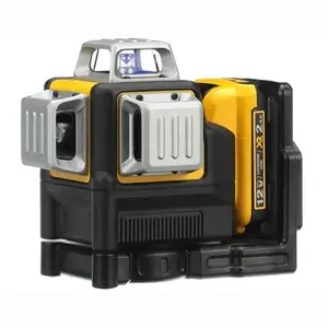 DW089LG 3 Sides*360 Degree Vertical 12V Lithium 12 Lines Laser-Level Horizontal Green Meter Outdoor
