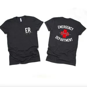 Emergency Department T-Shirt, ER Nurse Shirt, Emergency Nurse Shirt, Future Nurse Gift, Emergency Room Tech Gift, ED Team Hoodie, ER Shirt For Her Him