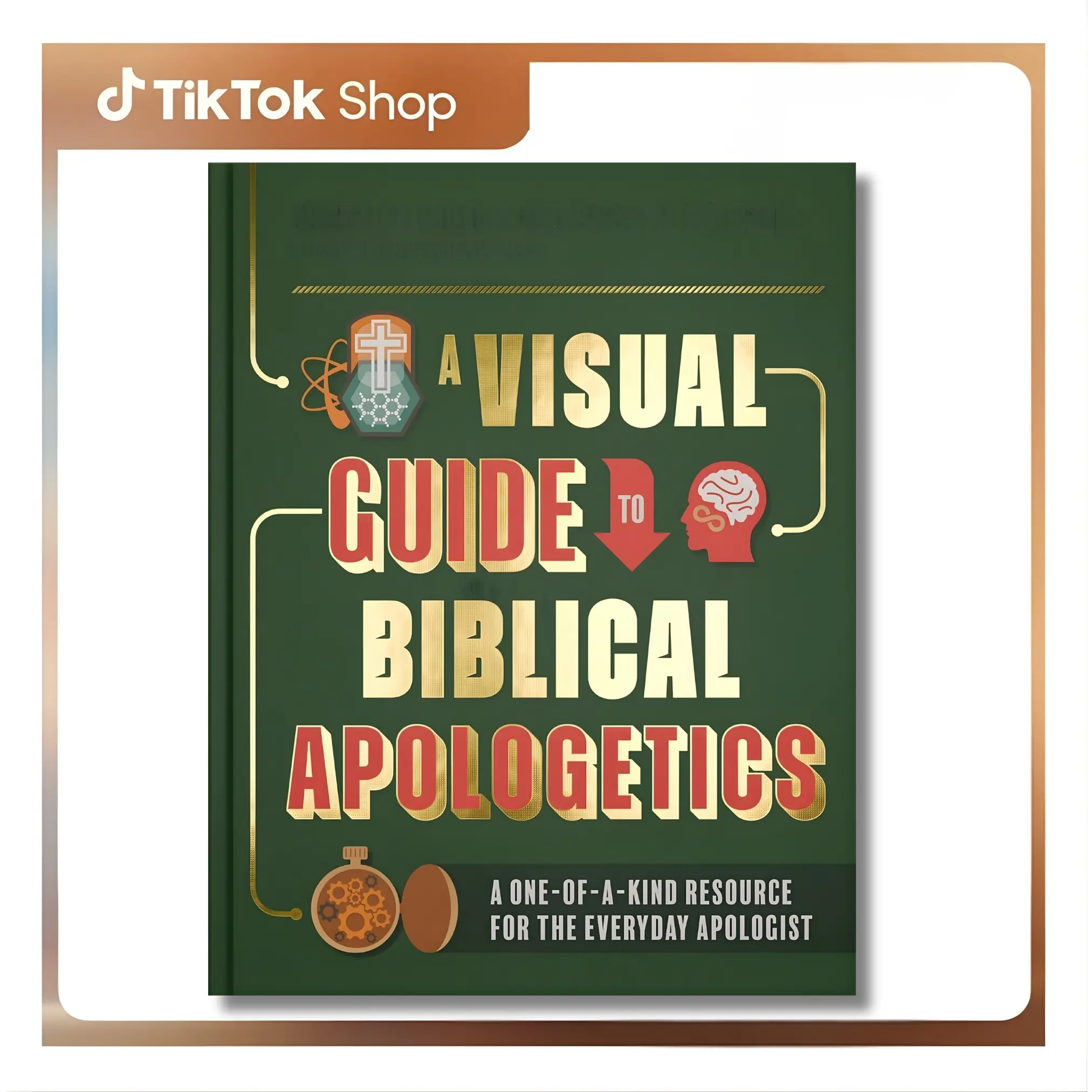 A Visual Guide to Biblical Apologetics Book - Joseph M. Holden, Hardcover, Accessible Explanations, Clear, Concise, and Easy to Use, Engaging Infographics, Charts and Tables for Everyday Apologists