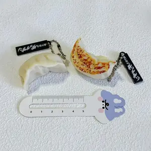 Japanese Capsule Toy Gashapon Camping Food Ramen Steak Clay Pot Rice Hot Pot Iron Plate Steak Miniature Food Toy Bag Keychain