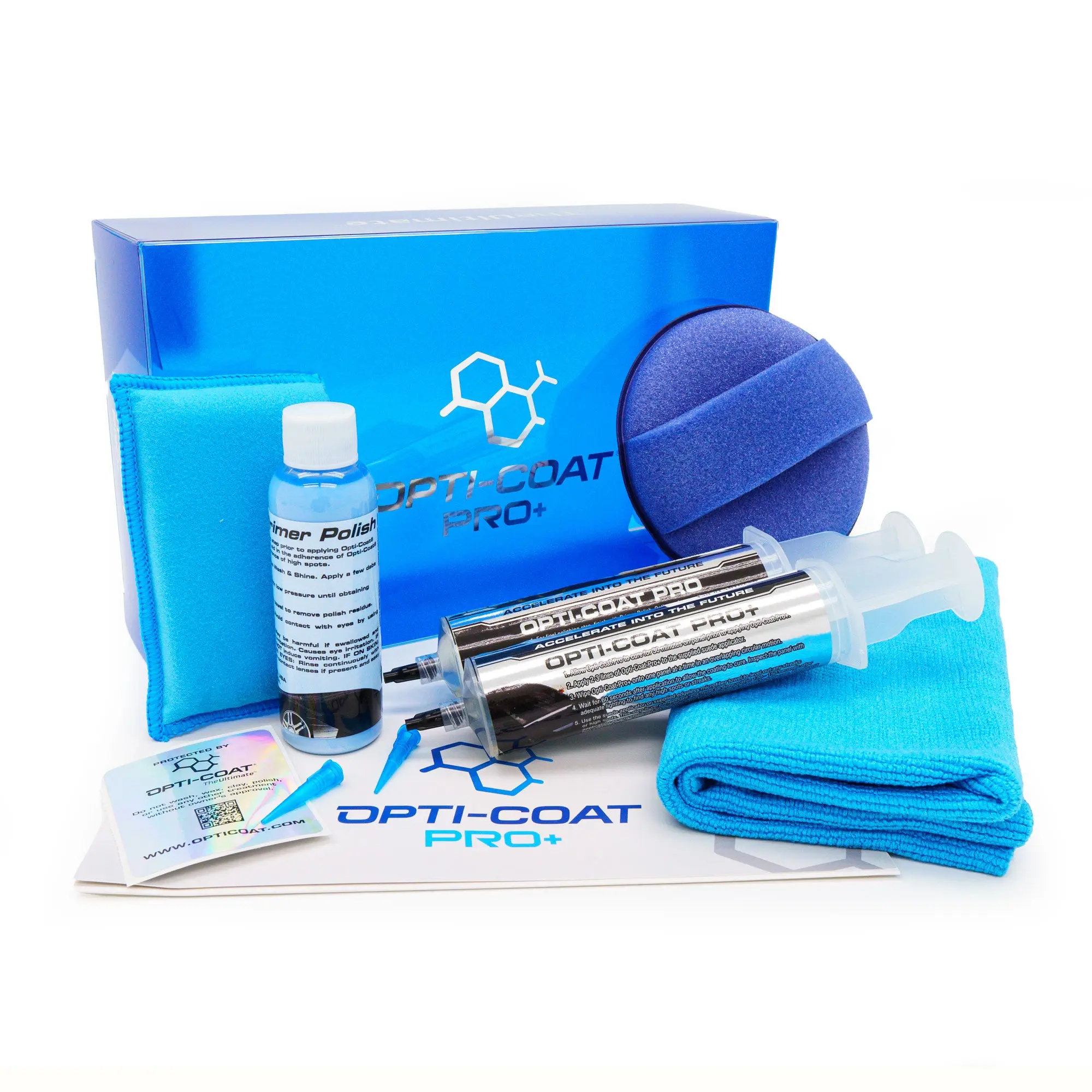 Opti-Coat Pro Plus Ceramic Coating 7YR Warranty Pack