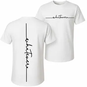 Featuring A " British Art " Graphic, This Men's Pure Cotton Short-Sleeve T-Shirt Is A Stylish Unisex Piece, Particularly Well-Suited For Wear During The Spring And Summer Seasons; Its Classic Crew-Neck Cut Makes It Suitable For All Four Seasons.