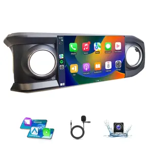 11.5 Inch Car Radio Compatible with Toyota Tacoma 2016-2023, Wireless Carplay & Android Auto, GPS Navi, Support Orinignal Reverse Cam