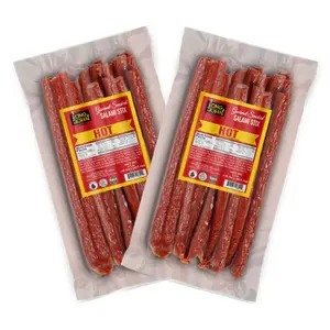 Long John Snacks 1 lb. Salami Sticks - 2 Pack - Dry Pork and Beef Flavor Long John Snacks 1 lb. Salami Sticks - 2 Pack - Dry Pork and Beef Flavor