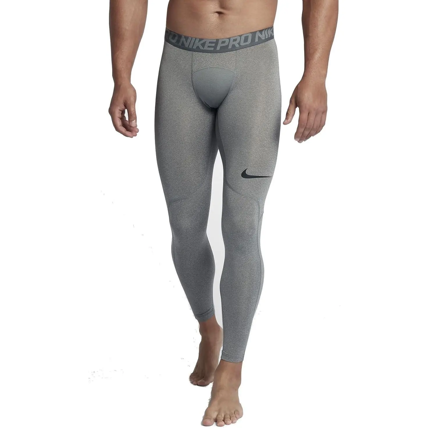 Nike Pro Men's Training Tights (Carbon Heather, M)