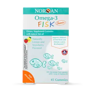 Norsan Omega-3 FISK Gummies