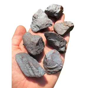 New Moon Beginnings Raw Hematite Stone - Natural Mineral with Unique Aroma and Coloration