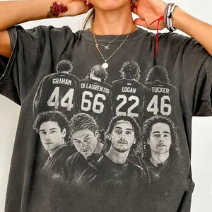 Briar University Graham 44 Shirt, Off Campus Crewneck, Hockey Romance Sweatshirt, Briar U Tee, Logan Di Laurentis Tucker BookTok Gift